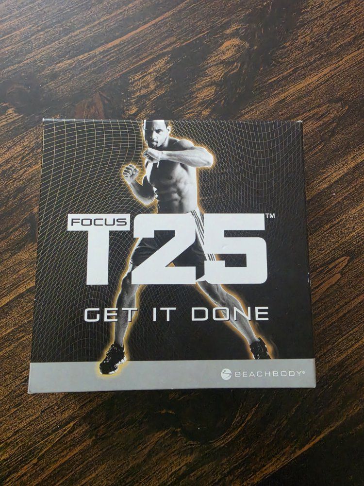 Beachbody FOCUS T25 Alpha & Beta Cycle Workout DVD Set with Calendar - Speed 1.0, 2.0 Total Body, Cardio