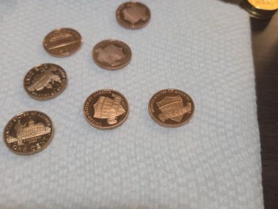 Proof pennies
