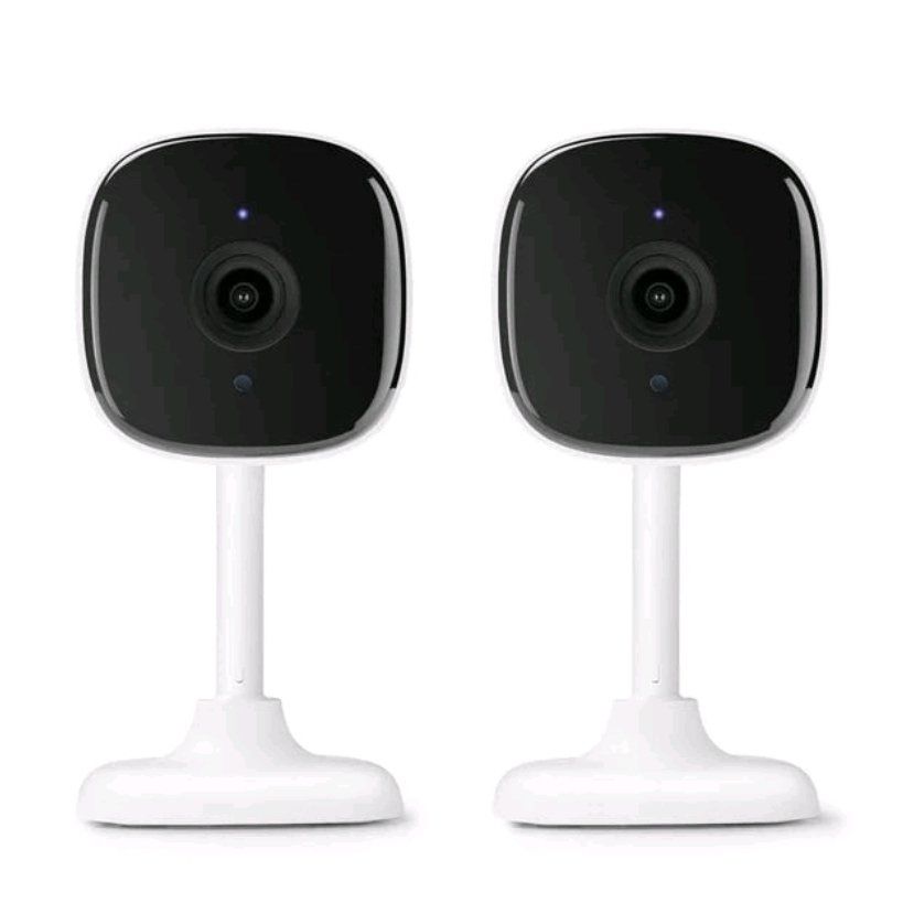2 1080P Smart Indoor Cameras with Voice Control