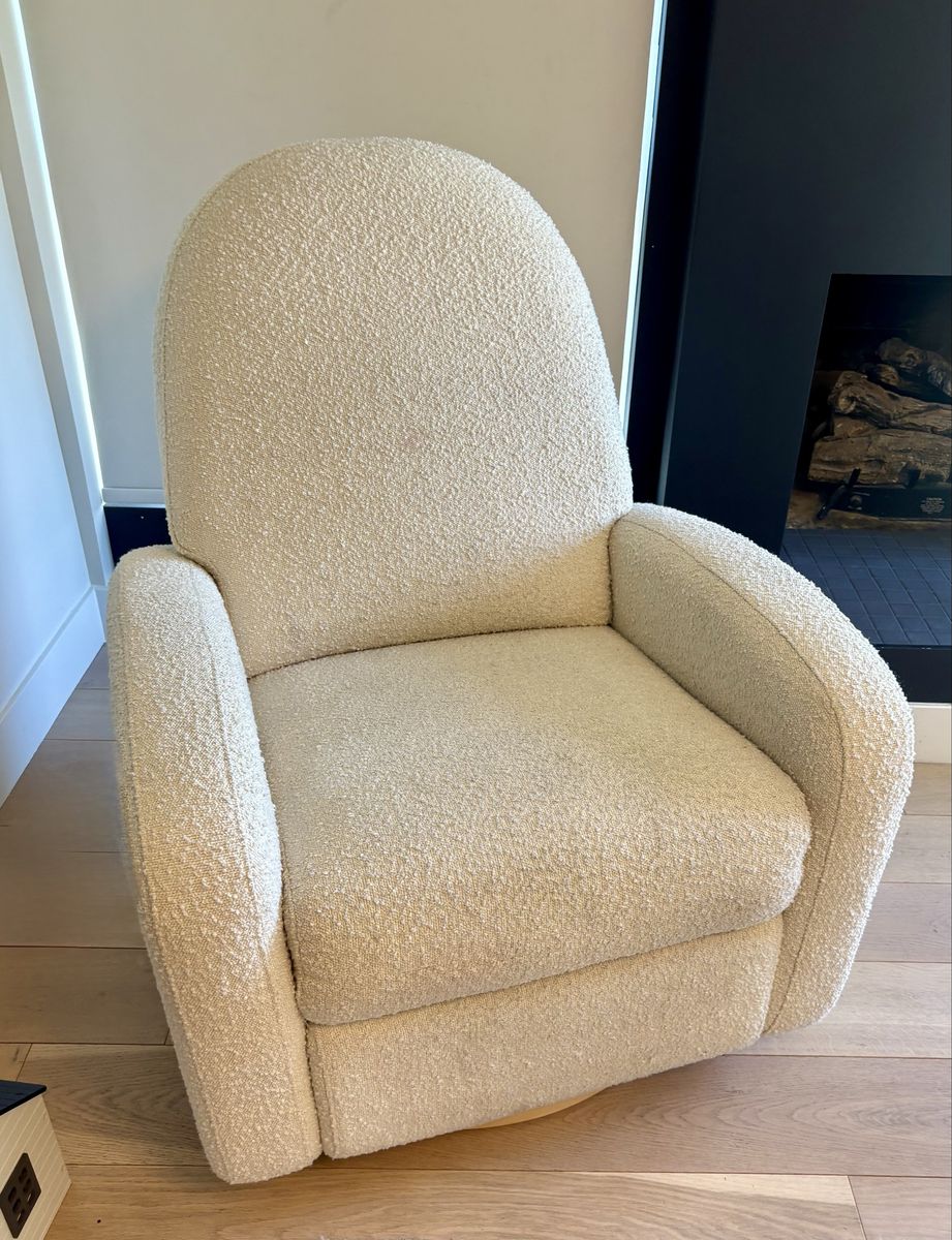 West Elm Nursery Glider Recliner Rocking Chair