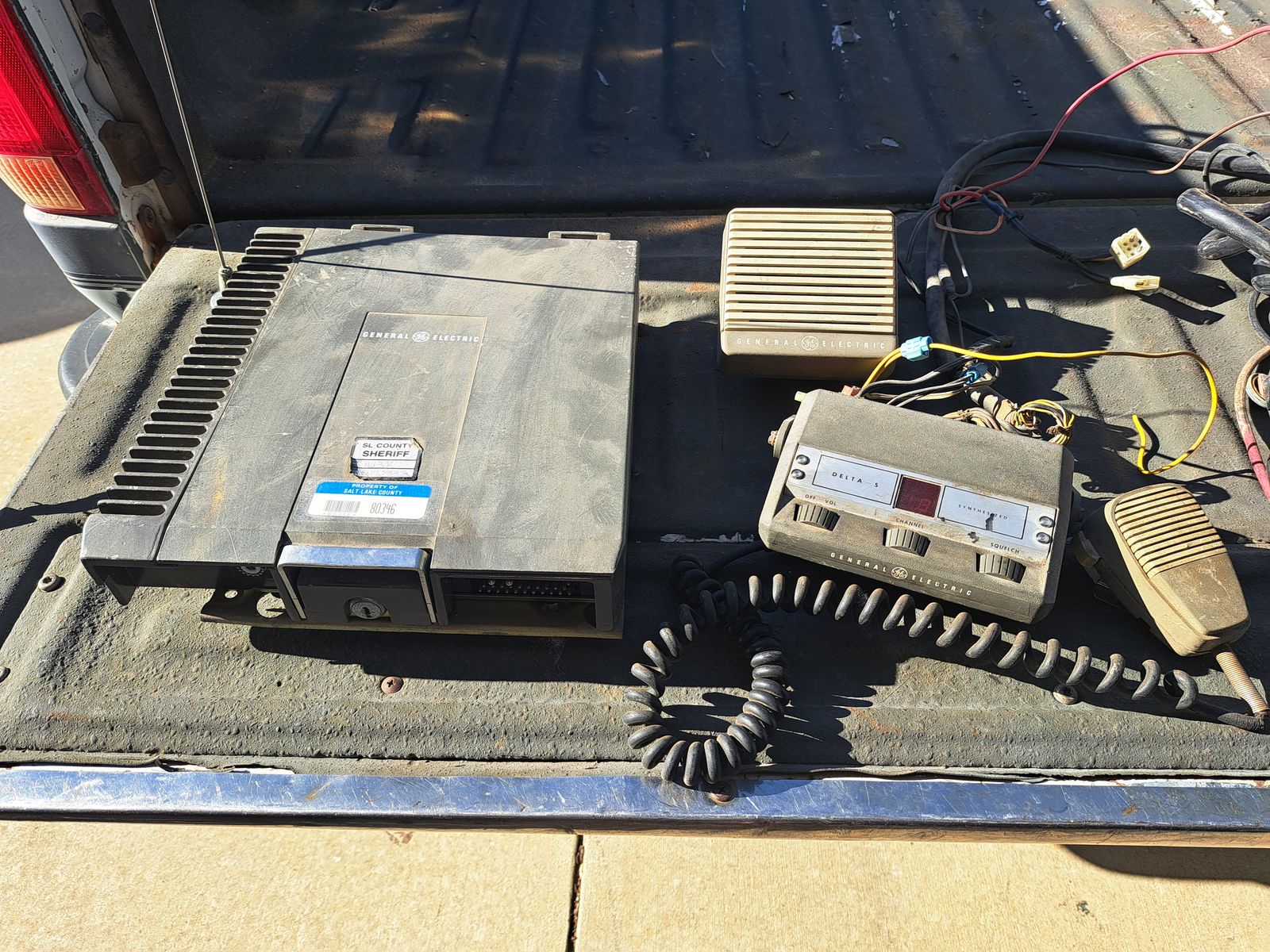 Police car radio