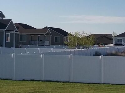 Vinyl Fence
