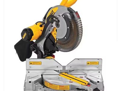 NEW-Dewalt 12" Double Bevel Compound Miter Saw