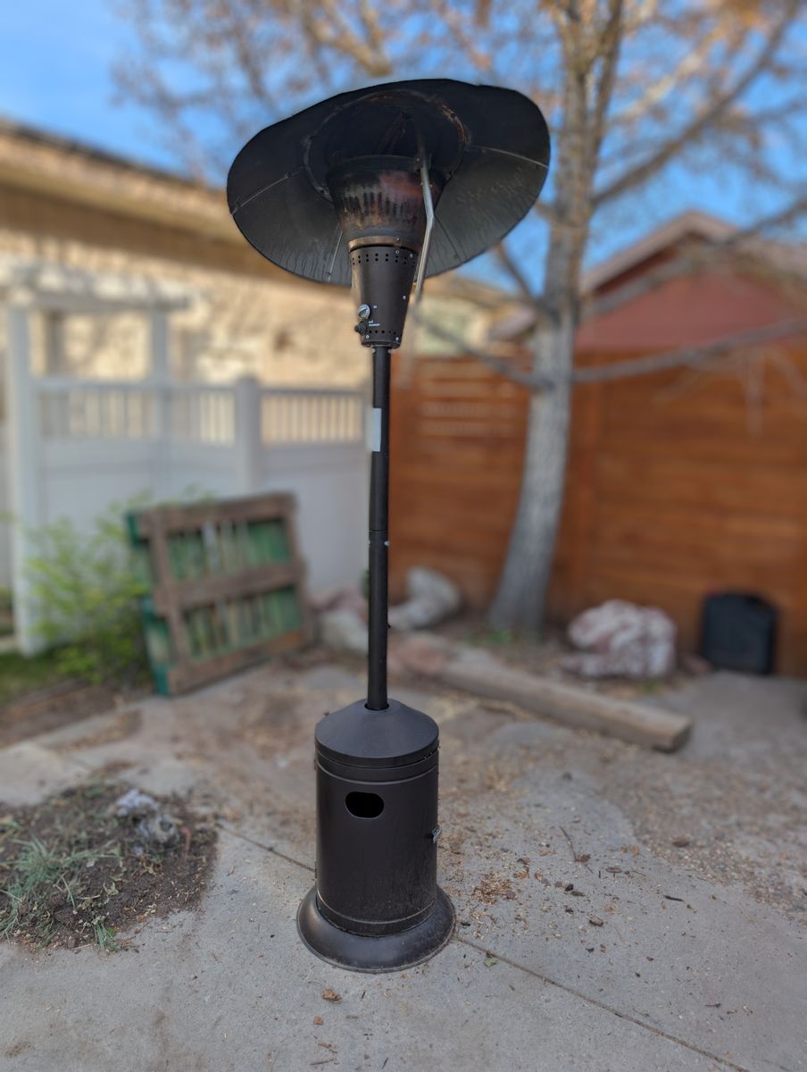 Patio Tower Heater - directional heat