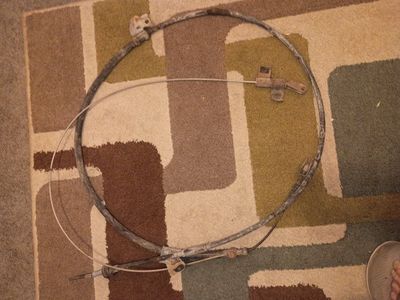 OEM Toyota 4Runner Rear Parking Brake (Emergency Brake) Cable – 1996–2002