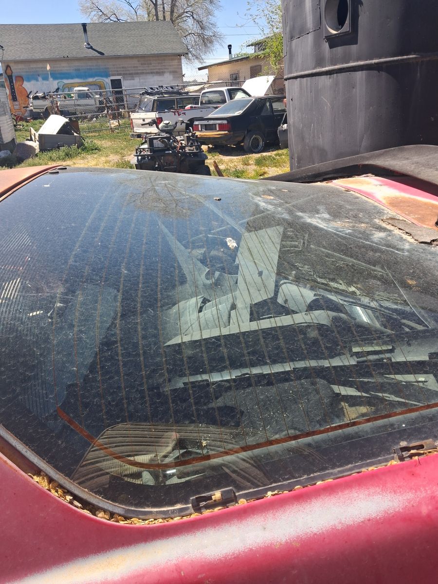 1986 transam rear window
