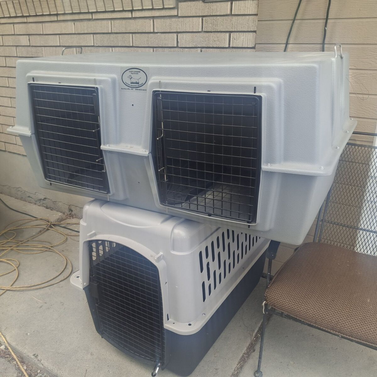 large XXL dog pet kennels airline ok