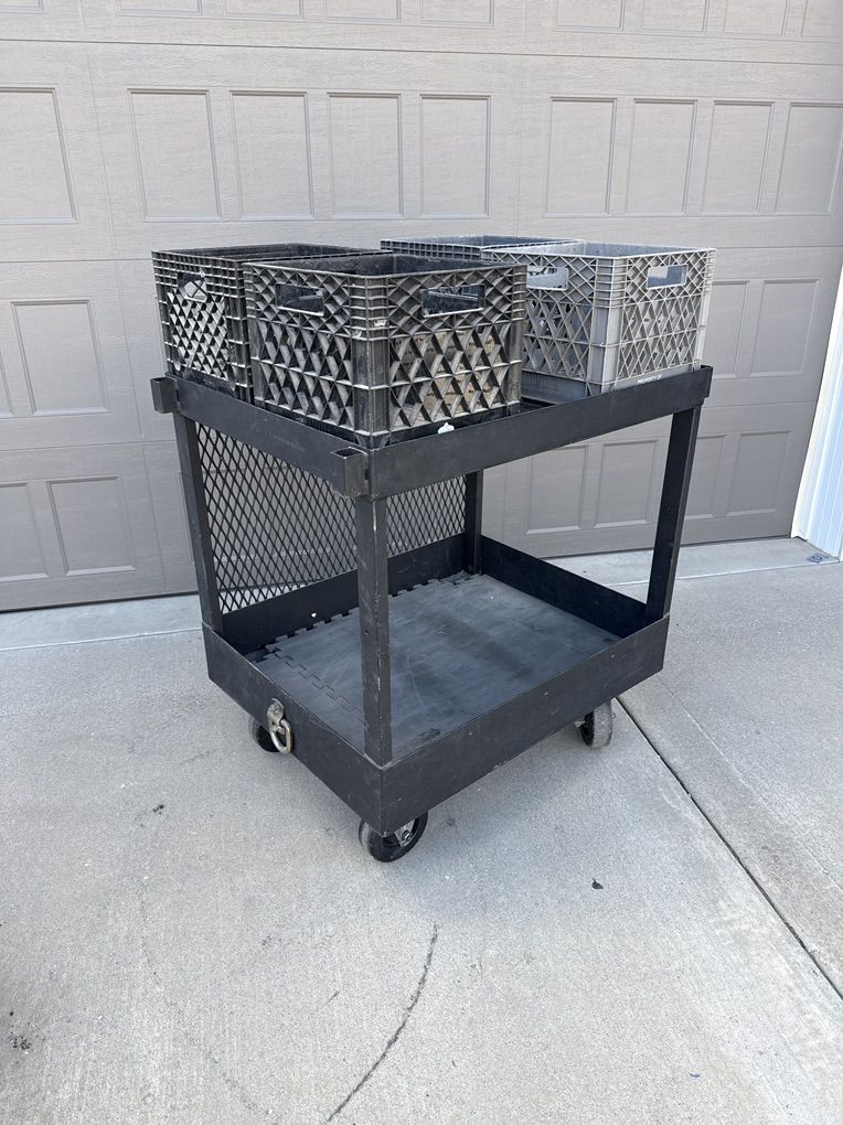 Metal Utility Cart
