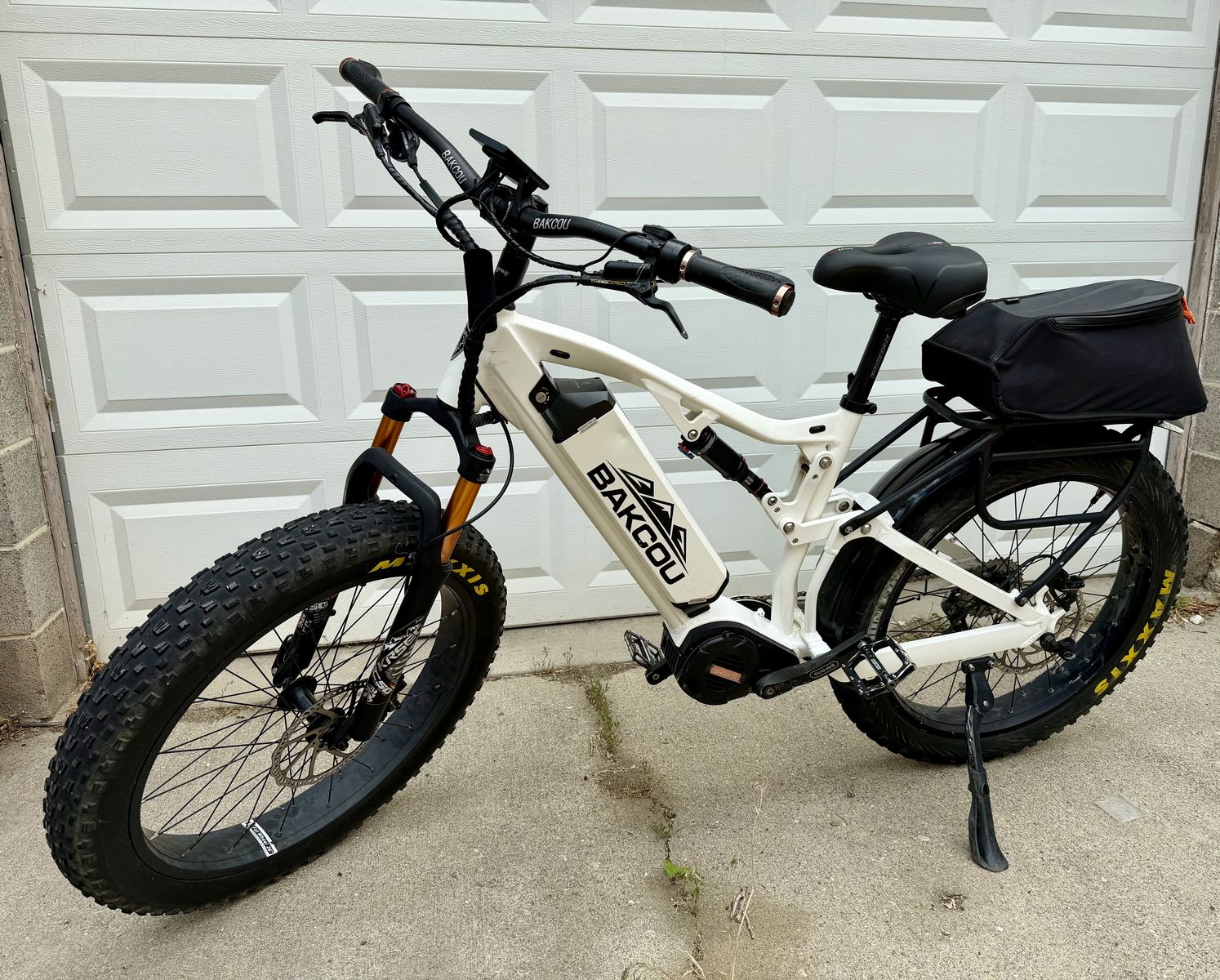Bakcou Storm Full Suspension e-bike 25ah