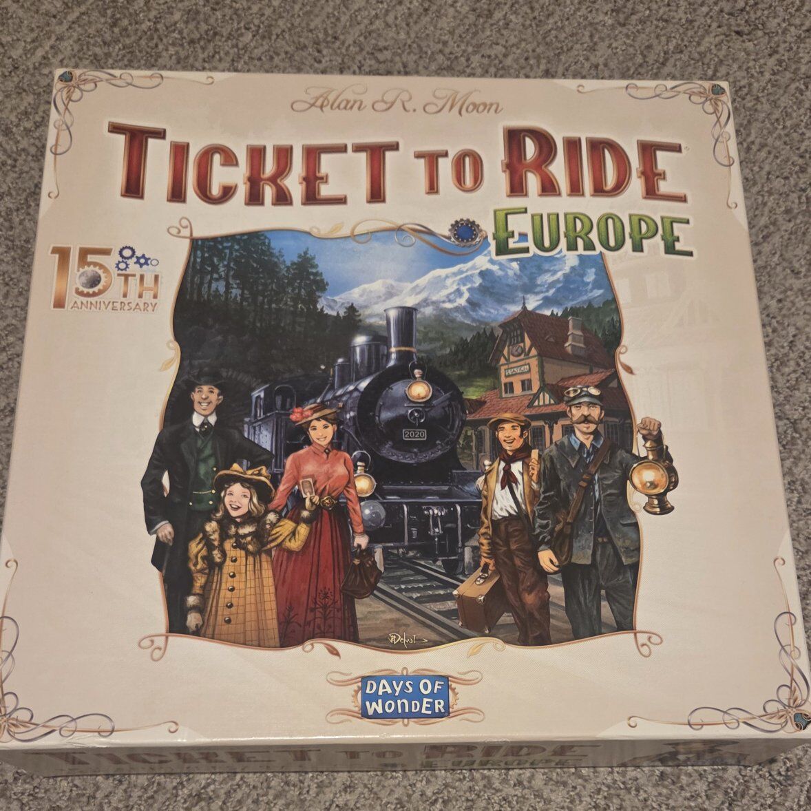 Ticket to Ride Europe Board Game