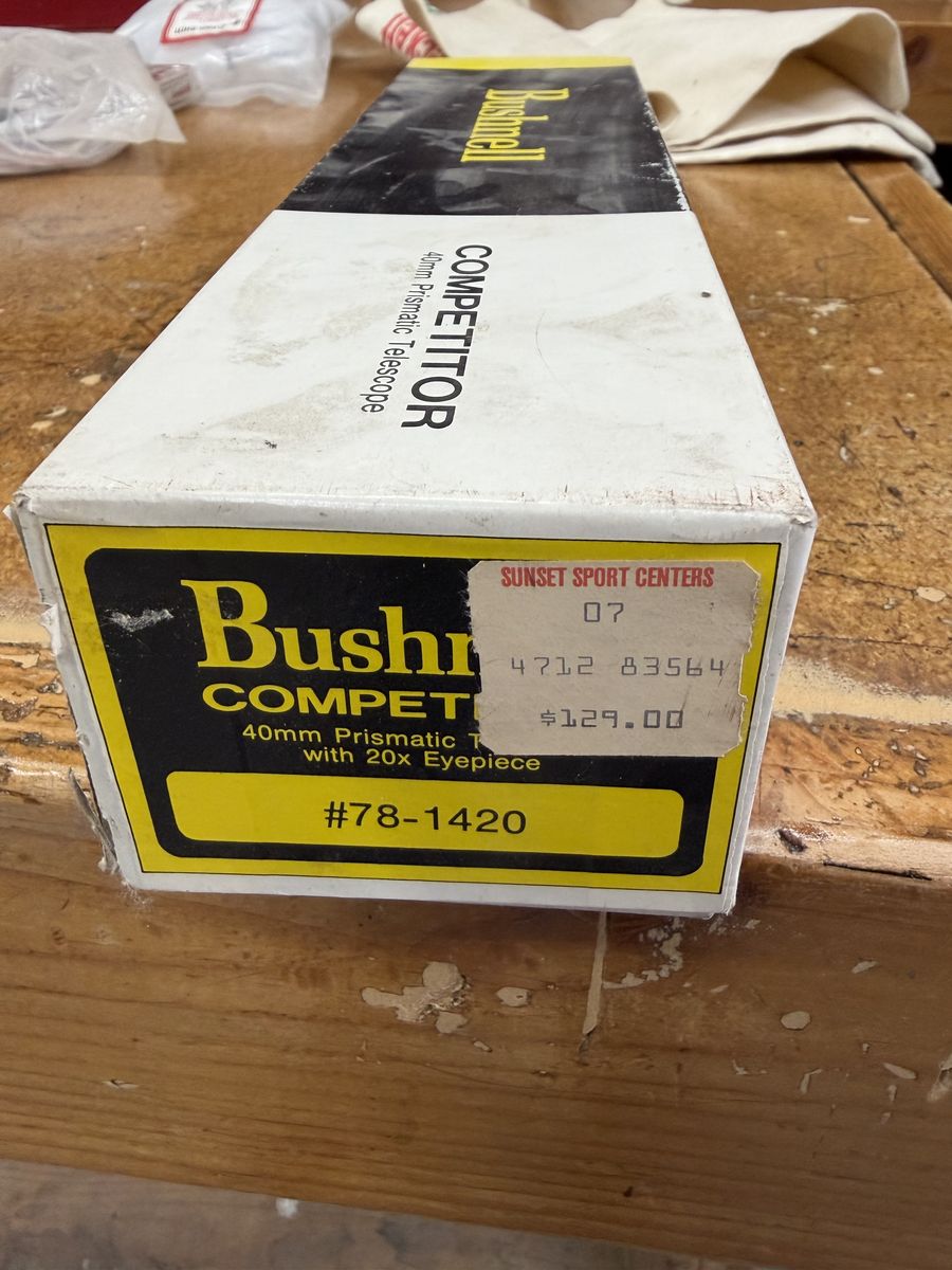 Vintage Bushne Spotting Scope