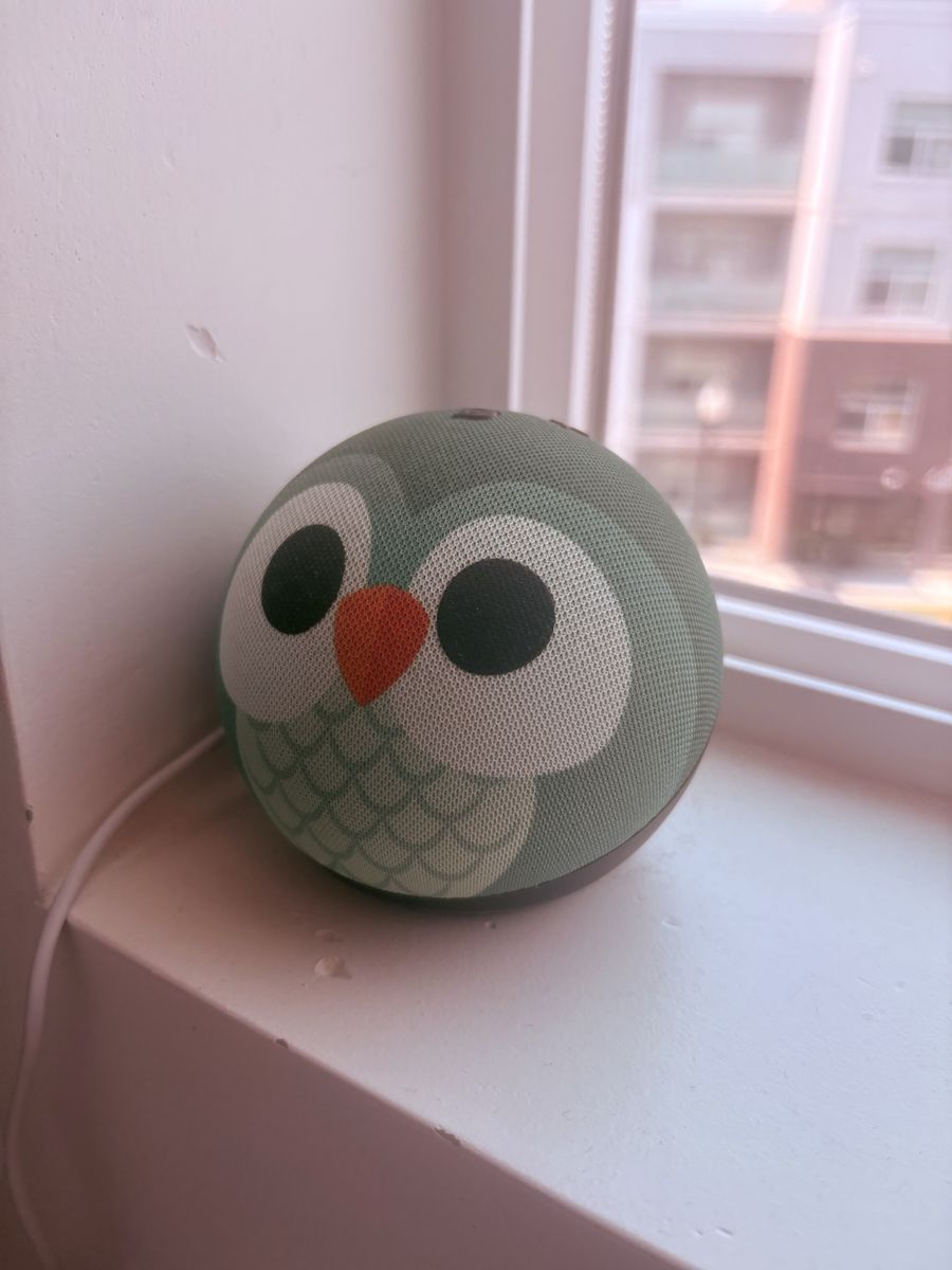 Amazon Echo Dot 5th Gen Kids Smart Speaker - Owl Design