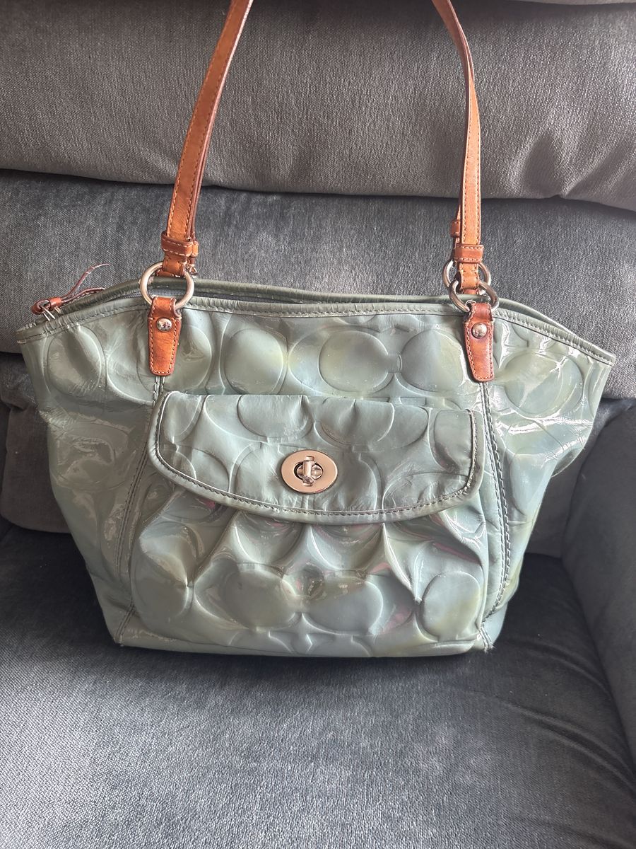 Vintage Coach Leah Signature Bag