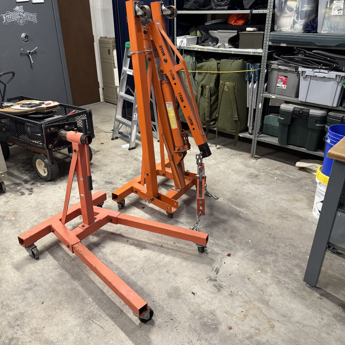 2 Ton Load Leveler & Engine Stand