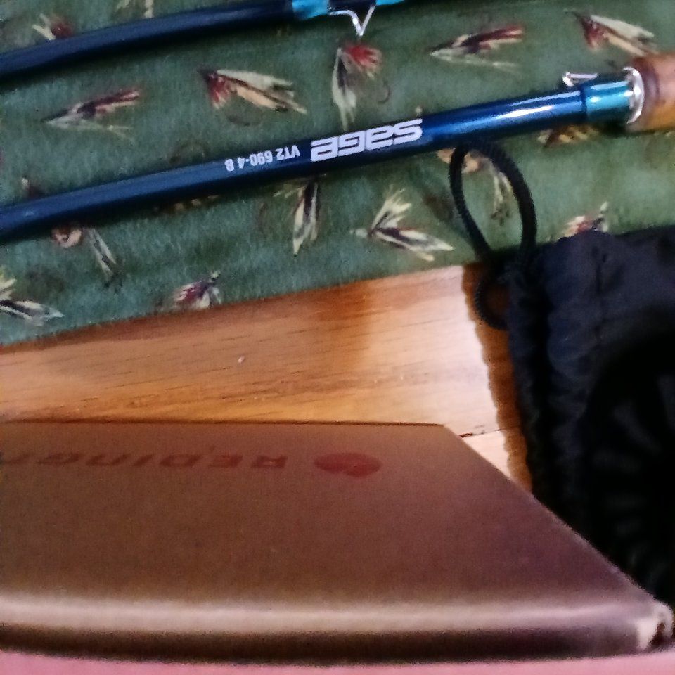 sage VT2 fly fishing rod and reel. $500 OBO
