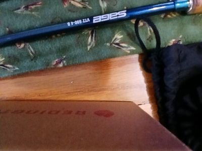sage VT2 fly fishing rod and reel. $500 OBO