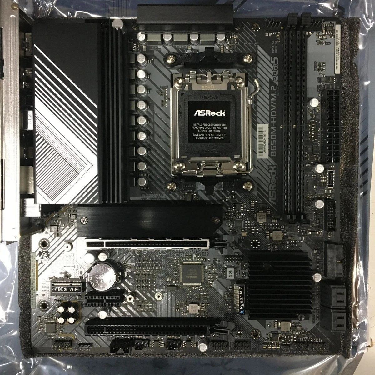 ASRock B650M-HDV/M.2 AM5 AMD B650 Micro ATX Motherboard
