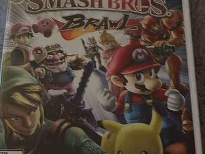 Super Smash Bros. Brawl - Nintendo Wii Video Game CIB Complete