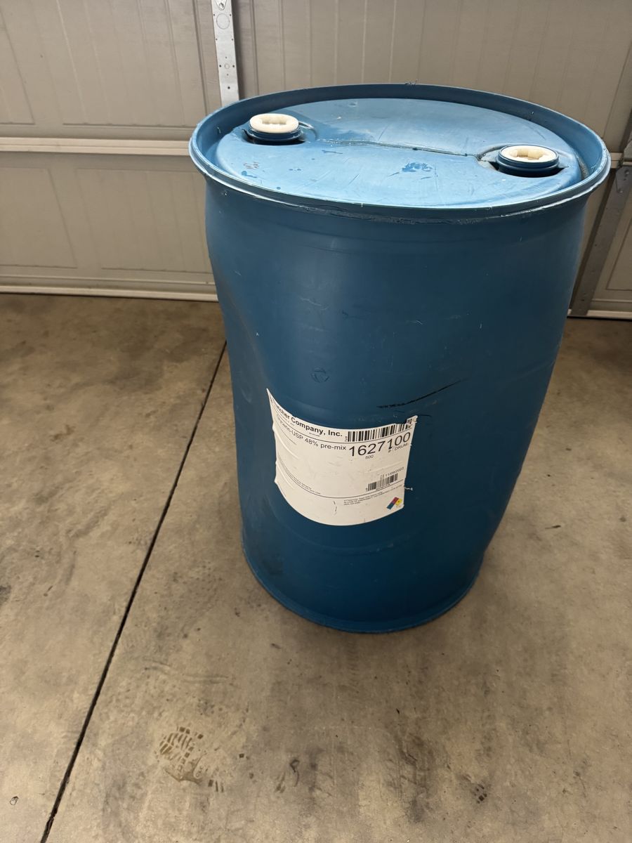 55 gallon plastic barrel