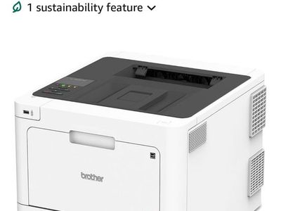 Brother HL-L8360CDW Color Laser Printer + Scanner + 8 Toner Cartridges