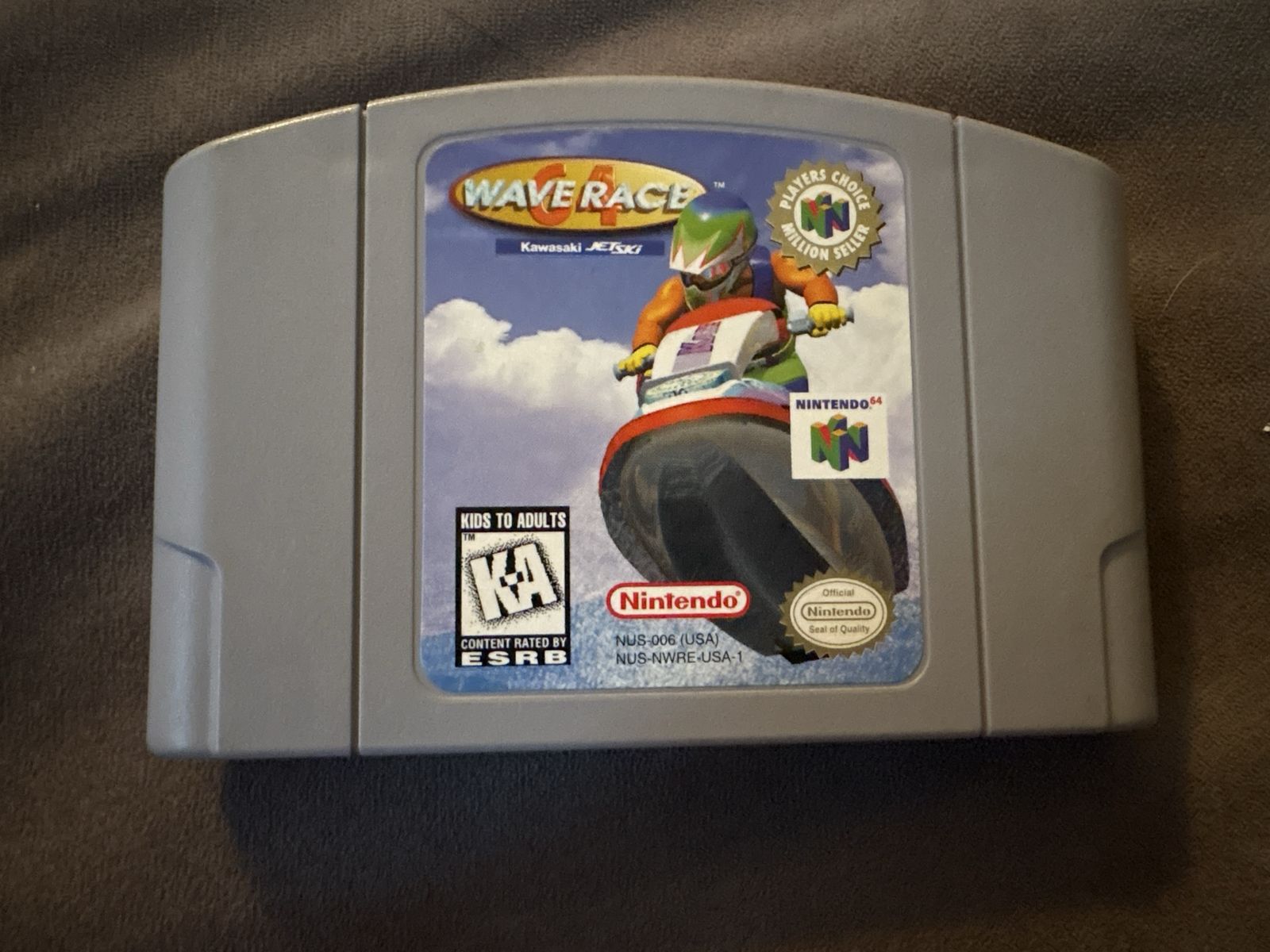 N64 game - Wave Race