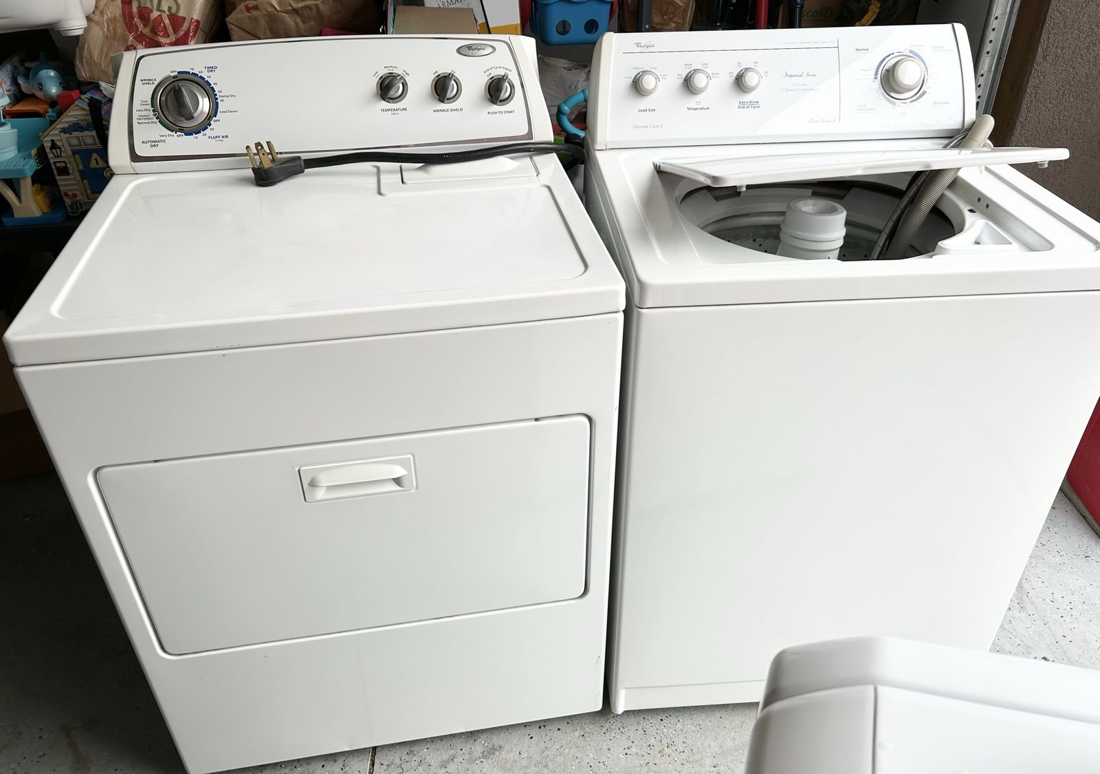 Washer & Dryer Set Whirlpool