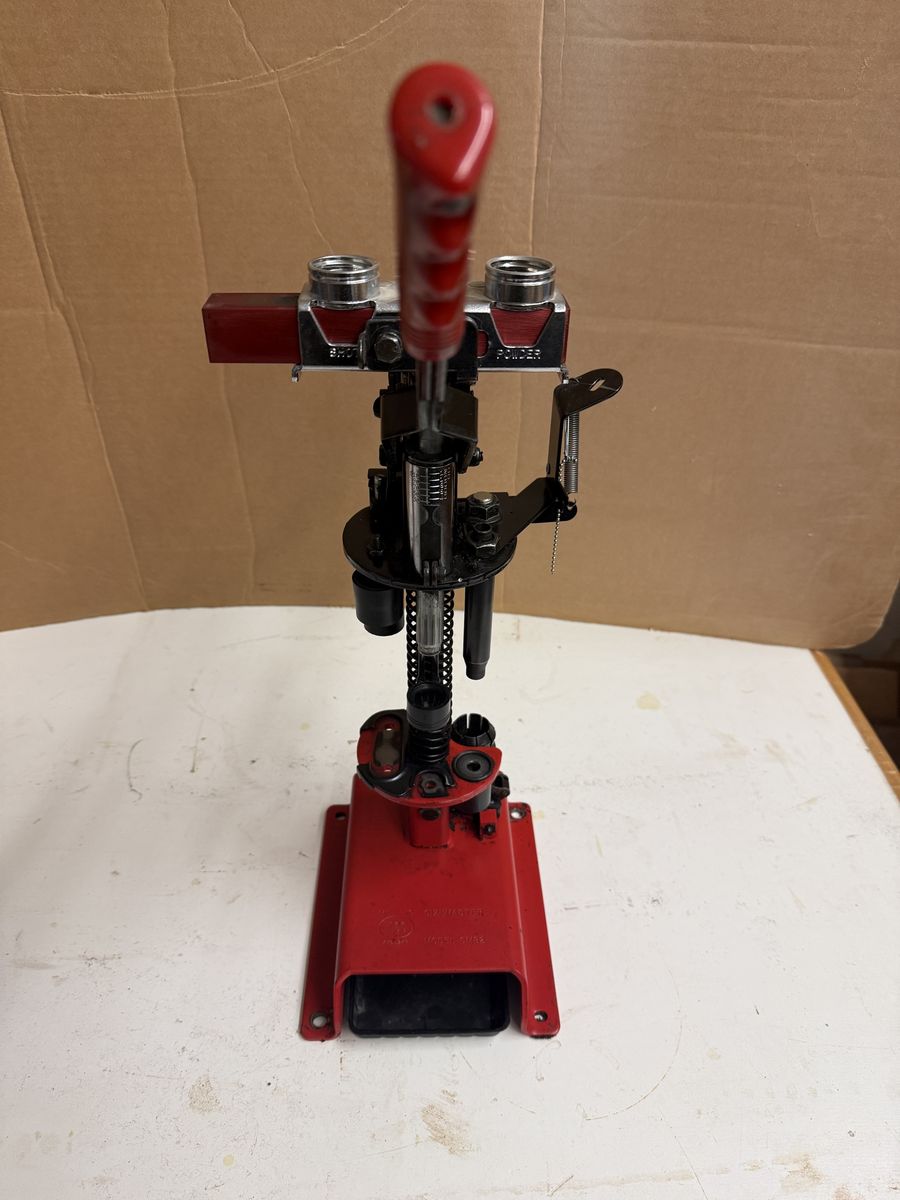 12 ga MEC steel master press