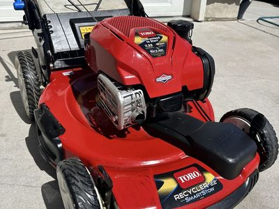 Toro Recycler 22” SmartStow Self-Propelled Mower