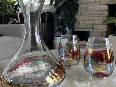 Wine Decanter & Glasses