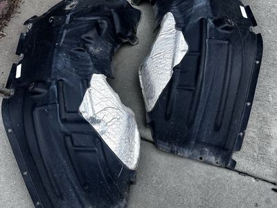 OEM Front Inner Fender Liners Splash Guards Set Left and Right