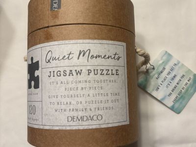 DEMDACO Quiet Moments Jigsaw Puzzle - 120 Pieces for Relaxation & Family Fun