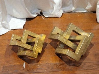 Gold Geometric Decor