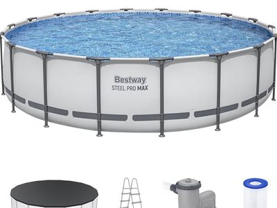 Bestway Steel Pro Max 18 ft x 48 in Above Ground Pool Set