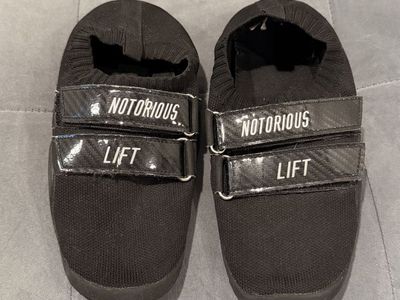 Notorious Lift Carbon Fiber Edition Deadlift Slippers Men’s 7/7.5, EU 40