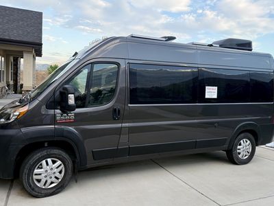 2022 RAM ProMaster 2500 Class B Camper Van - Queen Bed, Solar, A/C, Hot Water, 7.5k Miles