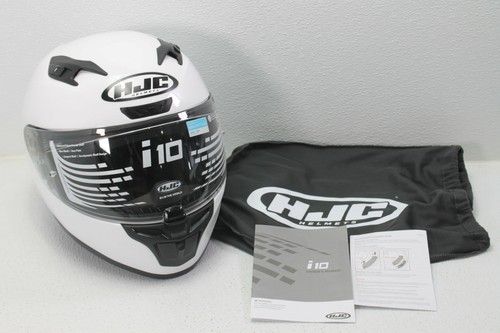 HJC 824-145 CL-17 Full Face Motorcycle Helmet 95% UV Protection White XL