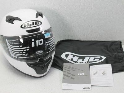 HJC 824-145 CL-17 Full Face Motorcycle Helmet 95% UV Protection White XL