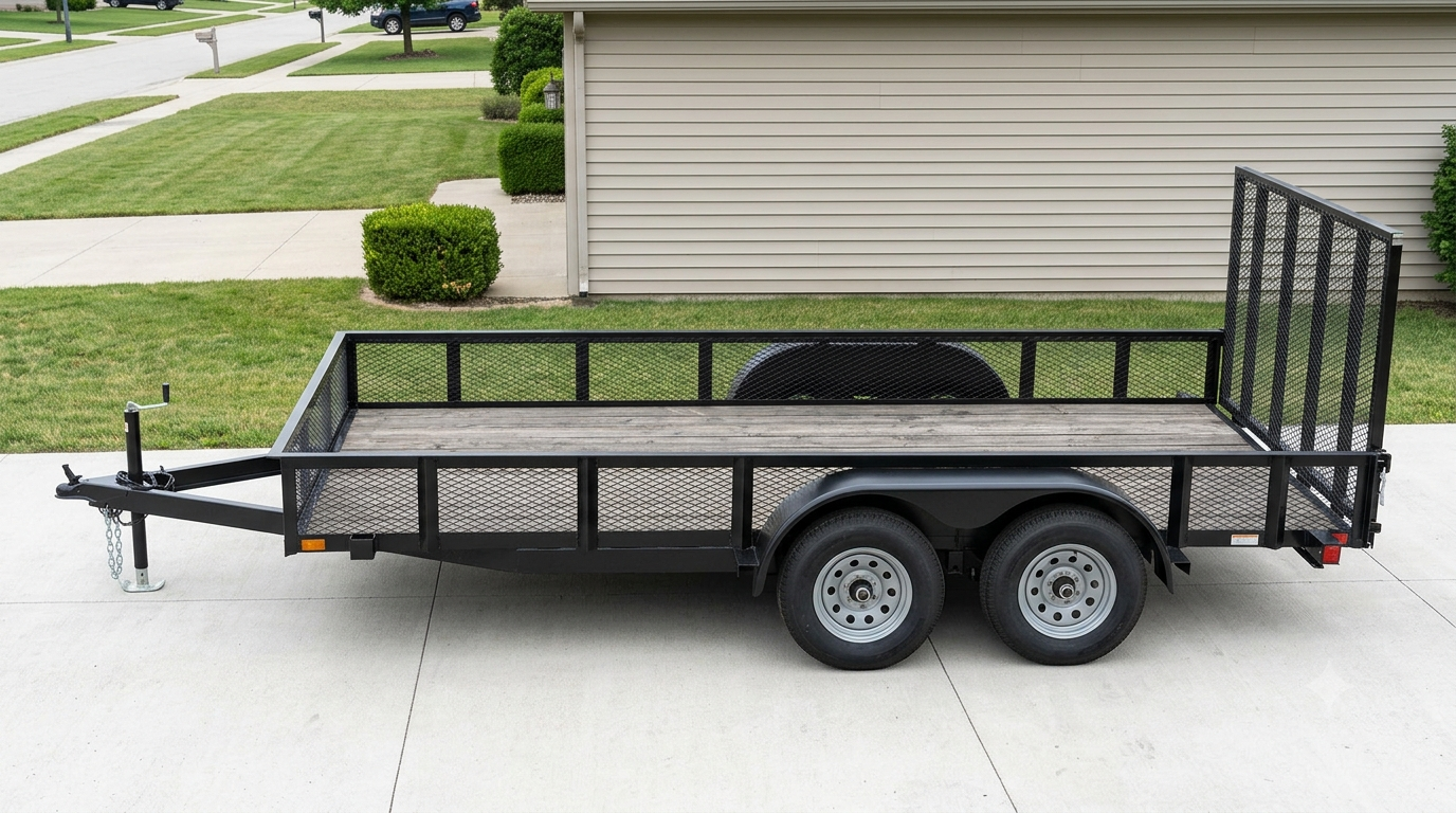 7x14 Utility Trailer For Rent - Moving & Hauling - Farmington