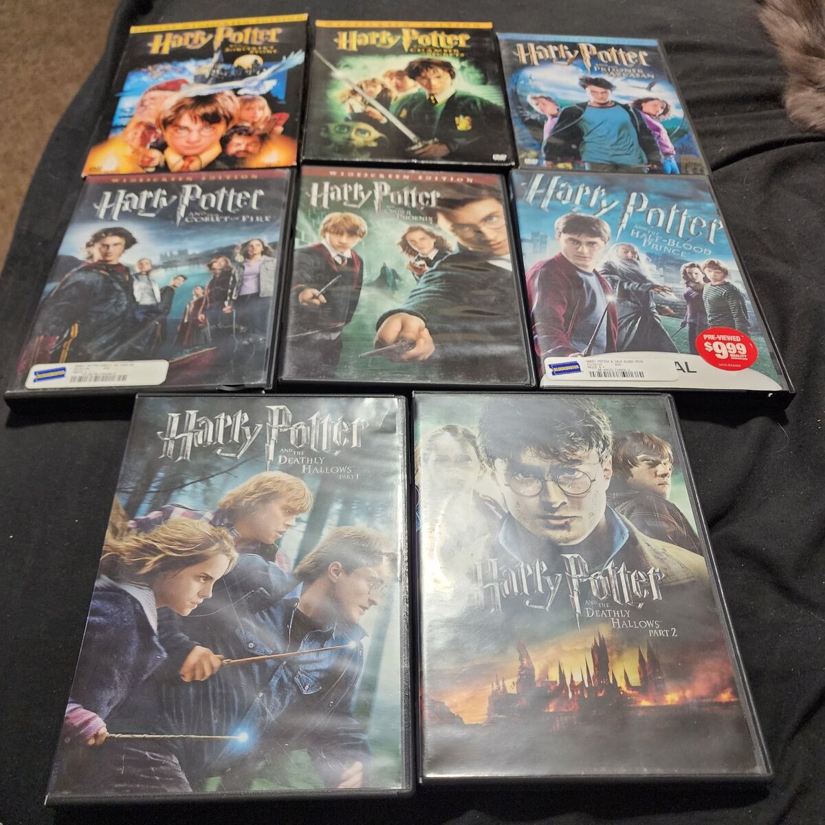 Harry Potter DVD series 1-8