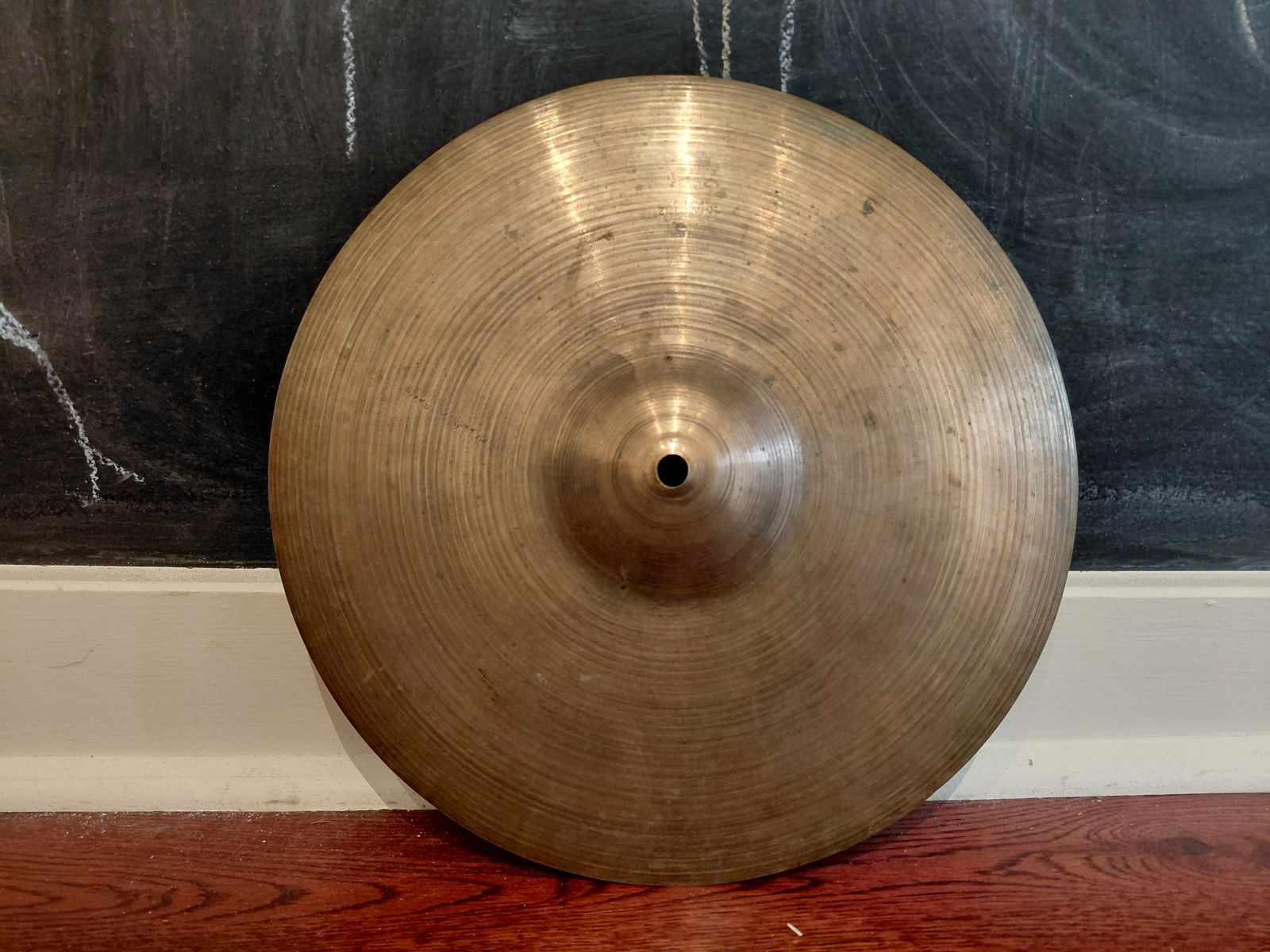 Vintage 1940s A Avedis Zildjian Transition Stamp 12" Splash Cymbal 395g