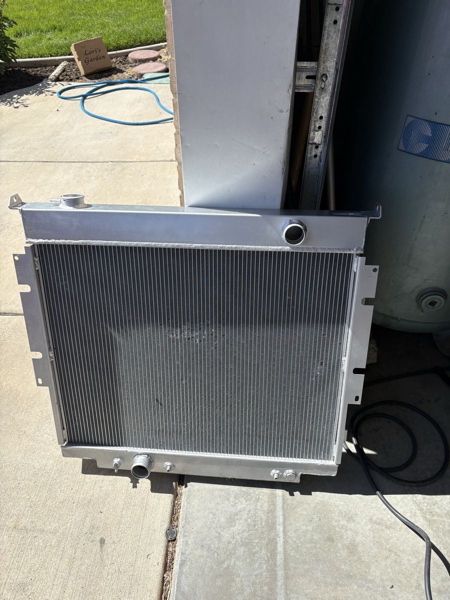 Powerstroke radiator