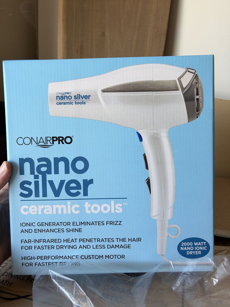 Connor pro Nano silver blow dryer
