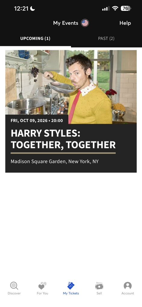 Harry Styles 10/9 NYC