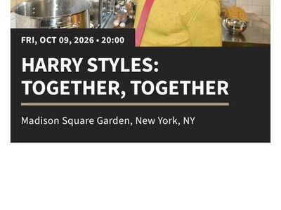 Harry Styles 10/9 NYC