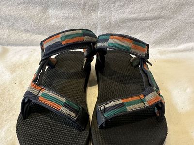 Teva Toddler Size 12 Orange/Green Sport Sandals