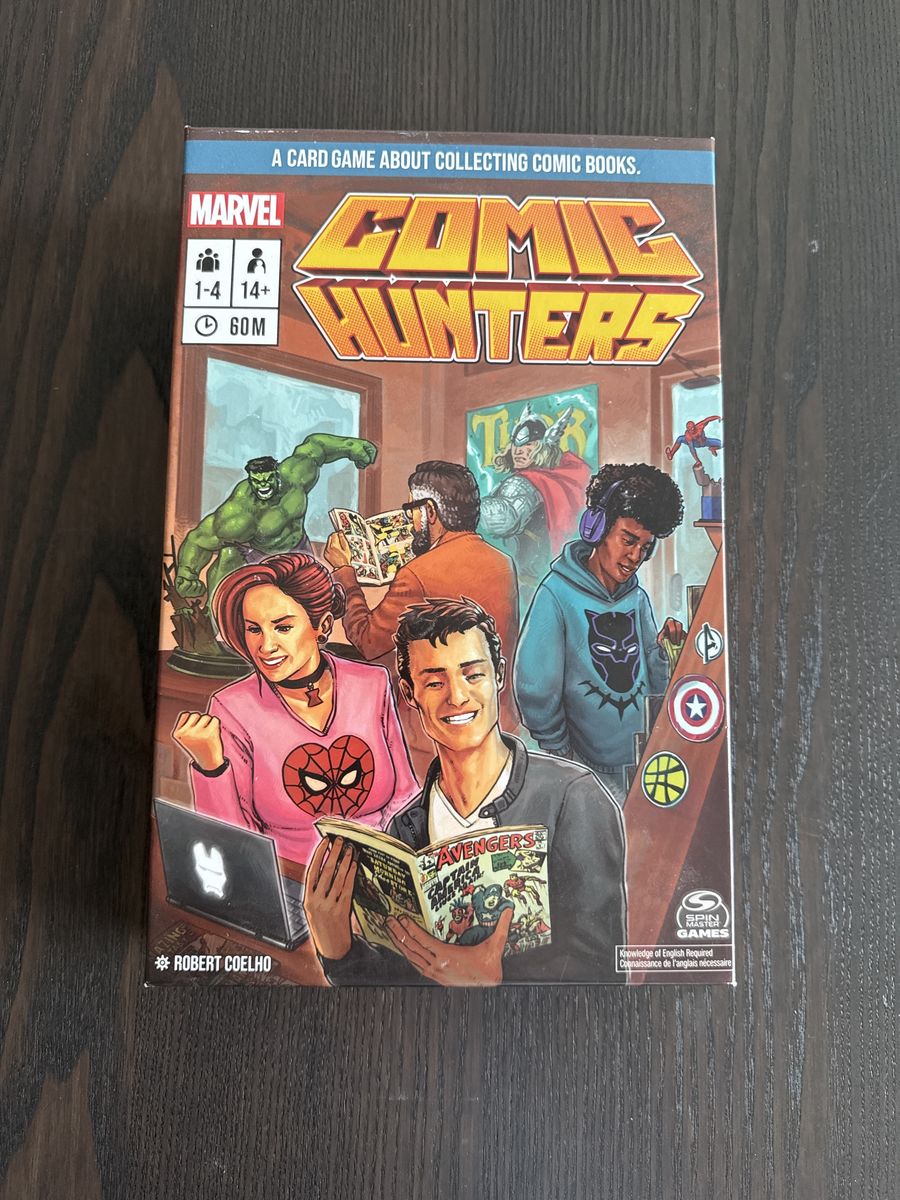 Comic hunters board game