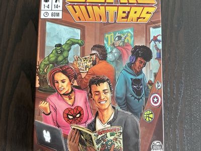 Comic hunters board game