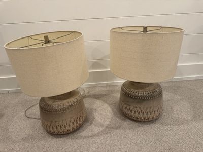 Two Desk Lamps