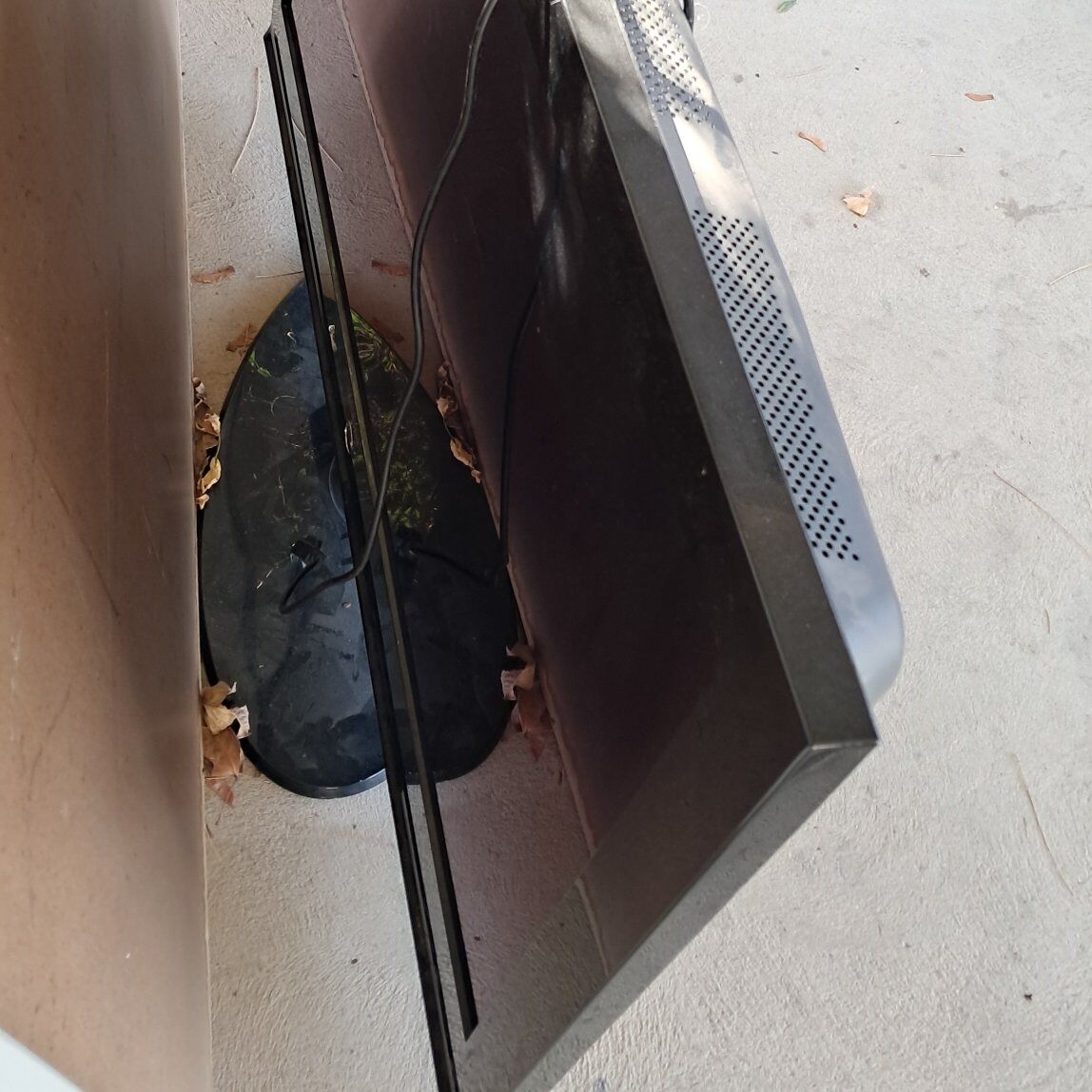 55" Samsung plasma TV with remote $25 OBO