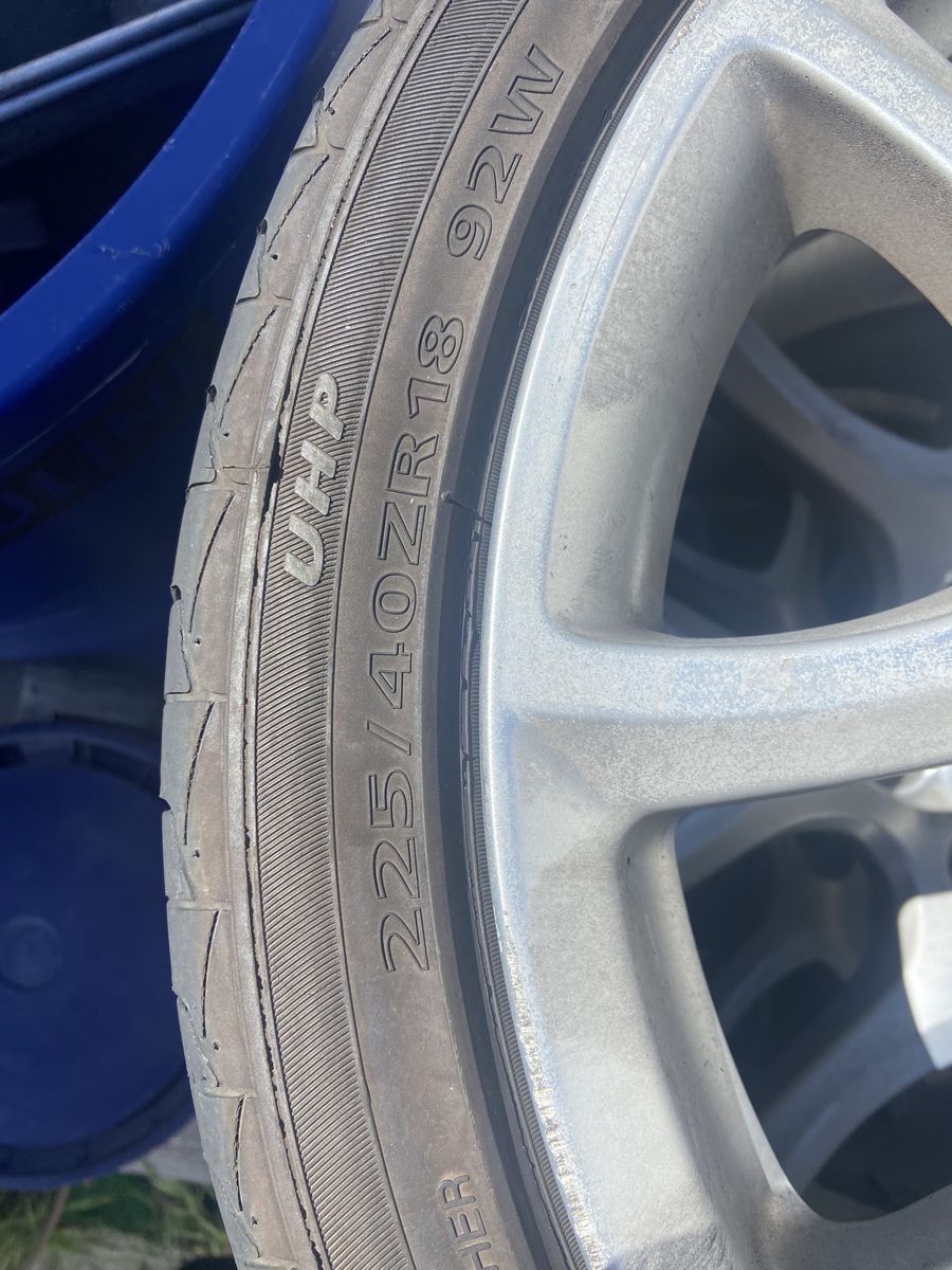 Mazda set of 4 tires and wheels